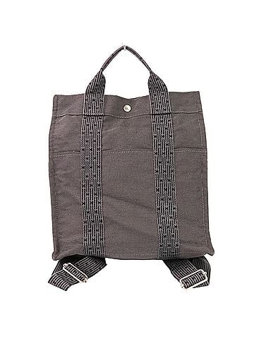 Hermès HERMES Air Line Ad MM Rucksack/Tote Bag, Gray, Women's (view 1)