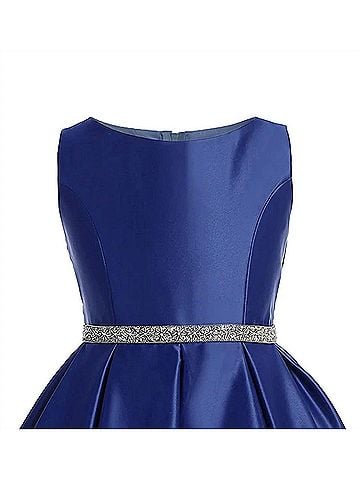 Sweet Kids Girl's Child Satin Special Occasion Dress (view 2)
