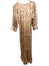 ASOS 100% Polyester Animal Print Pink Ivory Orange Cocktail Dress Size 6 - photo 2