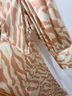ASOS 100% Polyester Animal Print Pink Ivory Orange Cocktail Dress Size 6 - photo 6