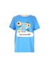 Lularoe Graphic Blue Short Sleeve T-Shirt Size L - photo 3