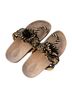 Ulla Johnson 100% Leather Black Ivory Tan Sandals Size EU 37 - photo 3