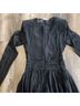 retrofête 100% Silk 48% Modal 47% Cotton 5% Spandex 95% Silk Solid Black Cocktail Dress Size XXS - photo 7