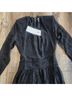 retrofête 100% Silk 48% Modal 47% Cotton 5% Spandex 95% Silk Solid Black Cocktail Dress Size XXS - photo 5