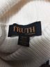 Truth Stripes White Black Turtleneck Sweater Size M - photo 3