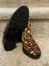Crown Vintage Animal Print Brown Black Ankle Boots Size 6 - photo 6