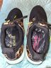 Adidas Animal Print Black Brown Sneakers Size 8 - photo 5
