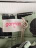 Gorman 100% Cotton Zebra Print Green Ivory Black Jeans Size 8 - photo 3