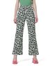 Gorman 100% Cotton Zebra Print Green Ivory Black Jeans Size 8 - photo 10
