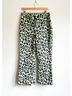 Gorman 100% Cotton Zebra Print Green Ivory Black Jeans Size 8 - photo 5