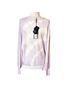 Repeat Cashmere Tie-dye Purple White Cashmere Pullover Sweater Size L - photo 2