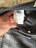 Alberta Ferretti Plaid Black Denim Skirt Size 6 - photo 4
