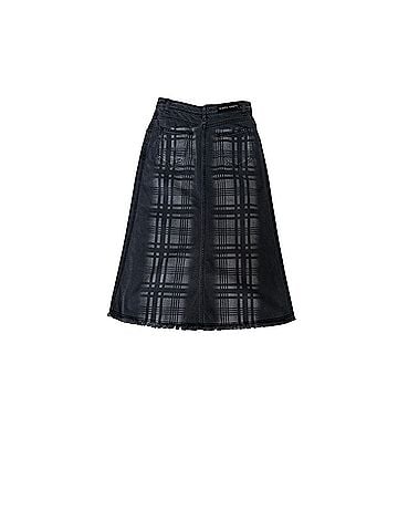 Alberta Ferretti Denim Skirt (view 2)