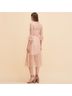 Maje 100% Polyester Pink Casual Dress Size S - photo 3