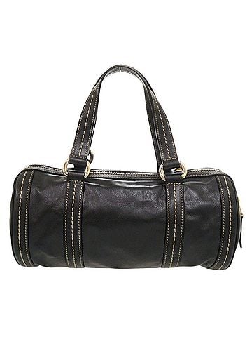 Gucci Excellent condition Gucci Duchessa Ribbon 181485 leather black mini Boston bag, handbag 1423GUCCI (view 2)