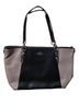 Coach 100% Leather Snake Print Black Gray Tan Leather Shoulder Bag One size - photo 1
