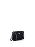 Prada 100% Nylon Black Camera Bag Quilted Tessuto Small One size - photo 3