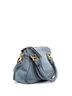 Chloé 100% Leather Blue Marcie Satchel Leather Medium One size - photo 3