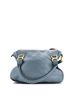 Chloé 100% Leather Blue Marcie Satchel Leather Medium One size - photo 4