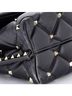 Valentino Garavani 100% Leather Black Candystud Top Handle Bag Leather Medium One size - photo 6