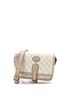 Gucci 100% Coatead Canvas Tan Interlocking G Patch Messenger Bag GG Coated Canvas Mini One size - photo 1