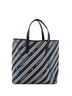 Givenchy 100% Canvas Plain Blue Bond Shopper Tote Logo Jacquard Canvas Medium One size - photo 1