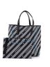 Givenchy 100% Canvas Plain Blue Bond Shopper Tote Logo Jacquard Canvas Medium One size - photo 3