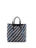 Givenchy 100% Canvas Plain Blue Bond Shopper Tote Logo Jacquard Canvas Medium One size - photo 2