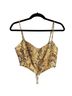 Reformation Snake Print Multi Color Sleeveless Top Size 6 - photo 5