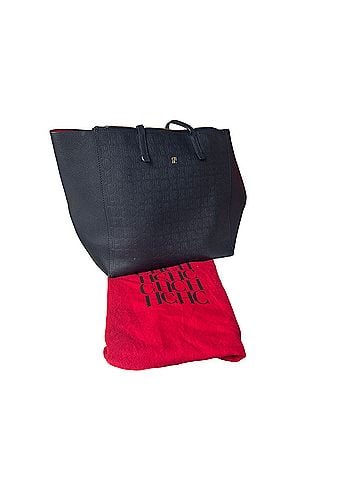 Carolina Herrera Leather Tote (view 2)