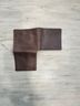 Kiko 100% Leather Brown Leather Wallet Size 3.5” x 3.5” - photo 5