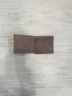 Kiko 100% Leather Brown Leather Wallet Size 3.5” x 3.5” - photo 4