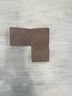 Kiko 100% Leather Brown Leather Wallet Size 3.5” x 3.5” - photo 3