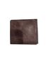 Kiko 100% Leather Brown Leather Wallet Size 3.5” x 3.5” - photo 1