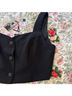 Sincerely Jules for Bandier Black Vest Size L - photo 8