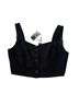 Sincerely Jules for Bandier Black Vest Size L - photo 1