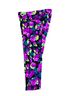 Betsey Johnson Floral Multi Color Black Pink Active Pants Size S - photo 5