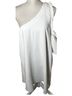 Cinq à Sept Solid White Casual Dress Size L - photo 4