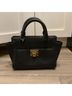 Michael Kors Solid Black Leather Satchel One size - photo 7