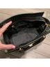 Michael Kors Solid Black Leather Satchel One size - photo 9