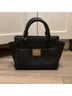 Michael Kors Solid Black Leather Satchel One size - photo 4