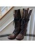 Freebird by Steven 100% Leather Brown Boots Size 10 - photo 4