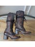 Freebird by Steven 100% Leather Brown Boots Size 10 - photo 5