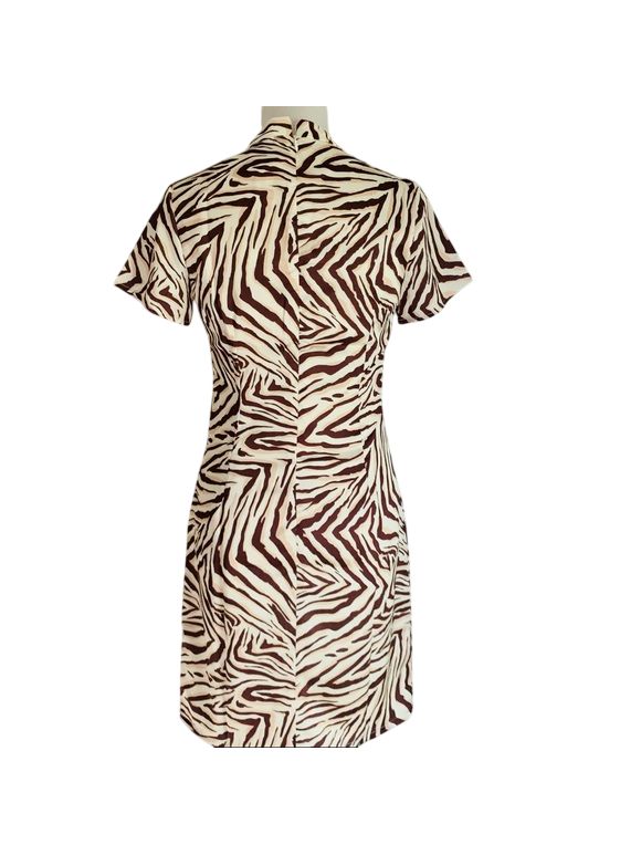 jovani bodycon dress 46827 - Short Faux Leather Sheath sheen finish Fit cocktail-dresses UK Size:5 Crepe Ruffle Slit Bodycon