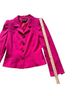 Escada Solid Pink Blazer Size 36 - photo 7