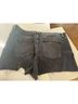 Good American Solid Black Denim Shorts Size 24 - photo 5