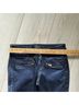 Barbara Bui 100% Lambskin Solid Blue Leather Pants Size 36 waist - photo 7
