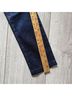 Barbara Bui 100% Lambskin Solid Blue Leather Pants Size 36 waist - photo 9