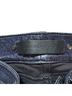 Barbara Bui 100% Lambskin Solid Blue Leather Pants Size 36 waist - photo 3