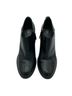 FRYE 100% Leather Solid Black Ankle Boots Size 7 1/2 - photo 2